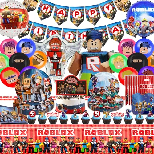 Accessoires de Décoration de Fête : Assiettes et Serviettes d'Anniversaire