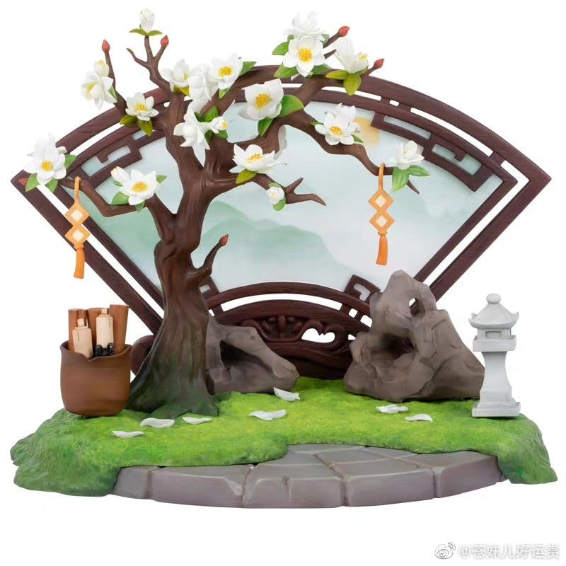 擎蒼　フィギュア用背景置物・小物セット（憩花萌）　魔道祖師 Amazon.co.jp: 擎蒼 フィギュア用背景置物小物セット（憩花萌） 魔道