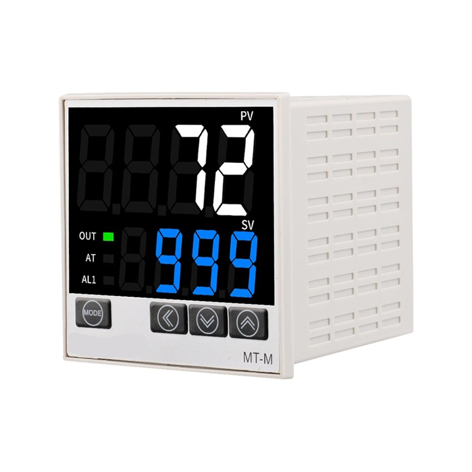 RWRAPS regolatore Temperatura pid Regolatore di Temperatura PID Digitale Relè/Termostato di Uscita SSR capacità Contatto 250V 3A Riscaldamento Raffreddamento Termocontrollore 72 * 72mm