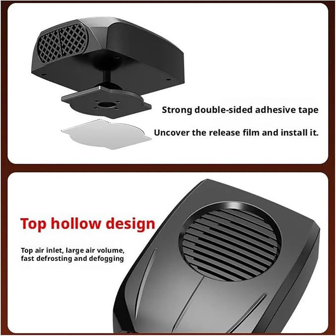 Calefactor Eléctrico Portátil 12V Convector para Auto miniatura 7