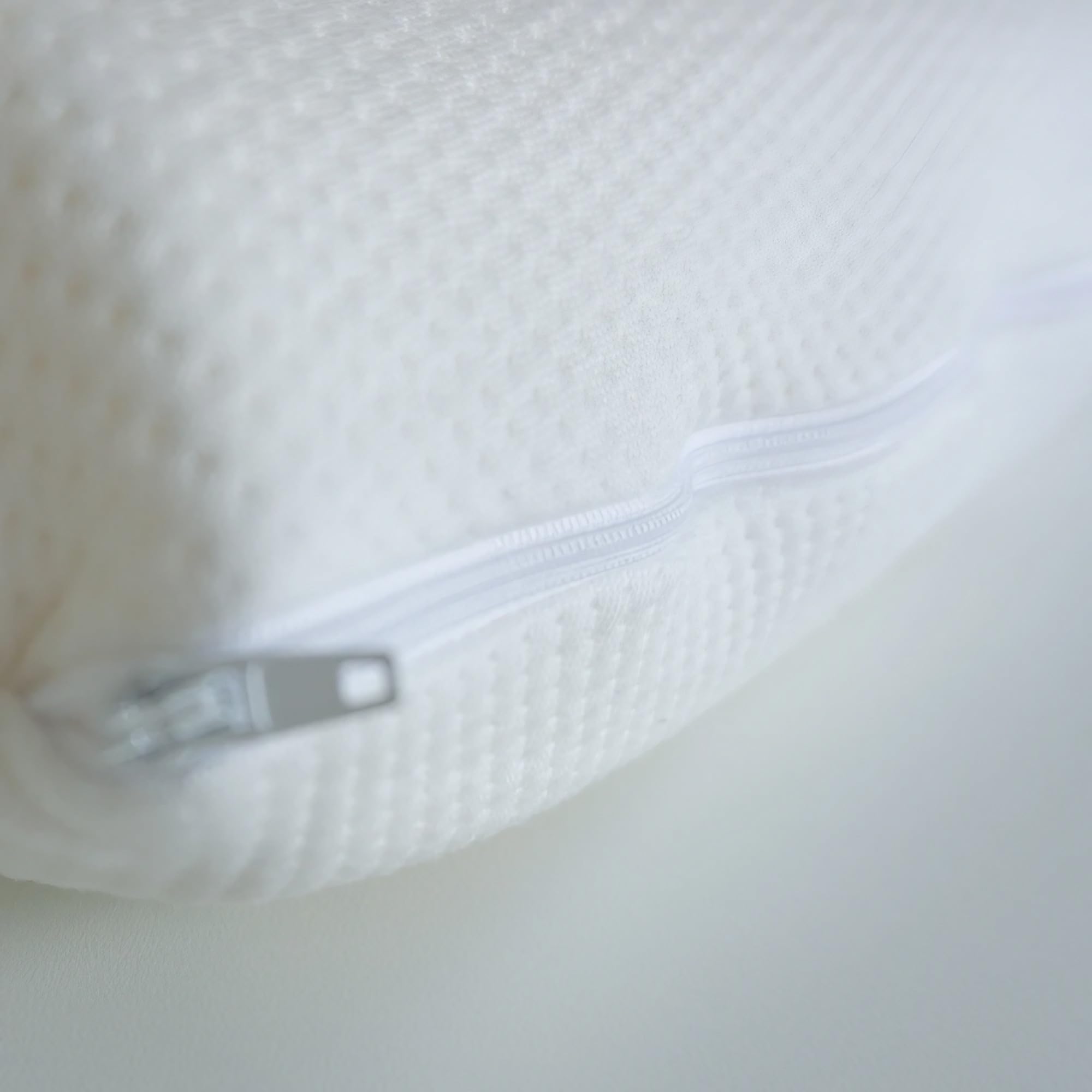 Talalay Naturlatex Kissen 62x30 cm höhenverstellbar ergonomisches Nackenstützkissen mit Tencel Bezug Made in Germany