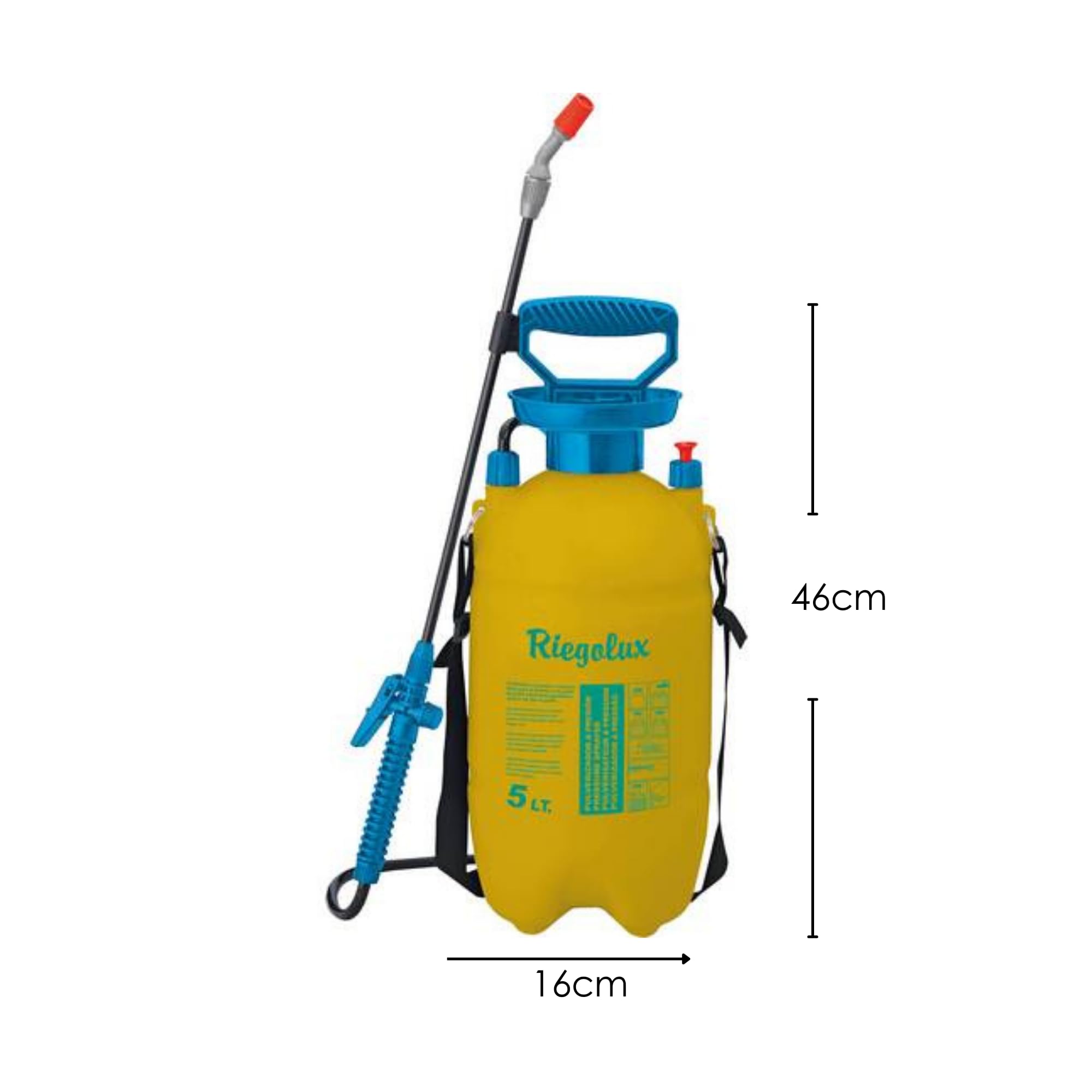Pulverizador Tubon 5 L, Junta Viton, Bote Spray Pulverizador, Botella Spray Pulverizadora