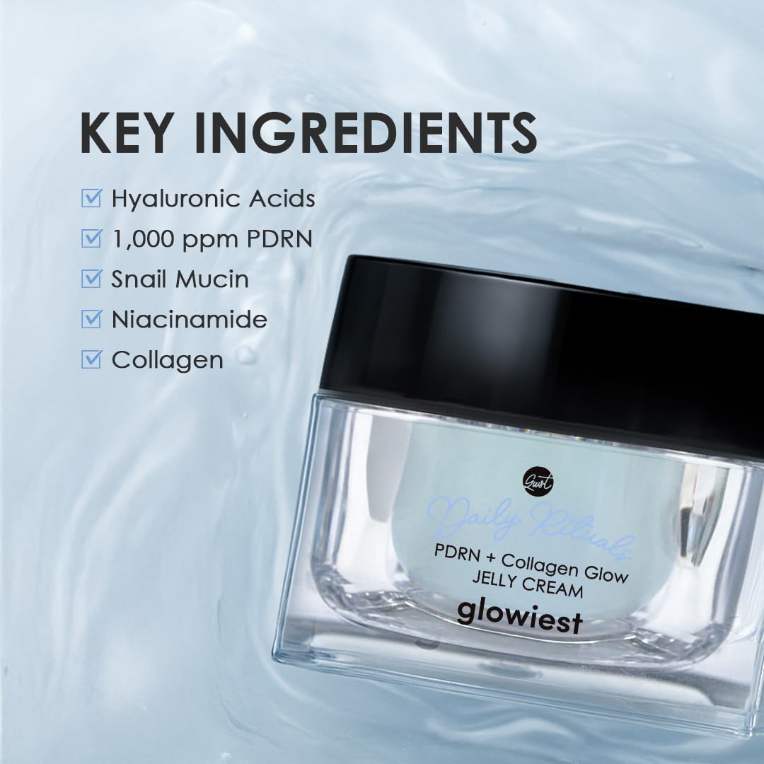Amazon.com: glowiest Daily Rituals PDRN + Collagen Glow Jelly