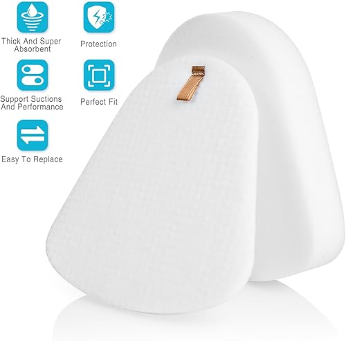 Miniatura 6 de Filtro de repuesto NV360 para Shark Navigator Lift Away Vacuum ZU503AMZ, NV350, NV351, NV352, NV355, NV356E, NV357, NV360, NV370, UV550, 1 HEPA + 2