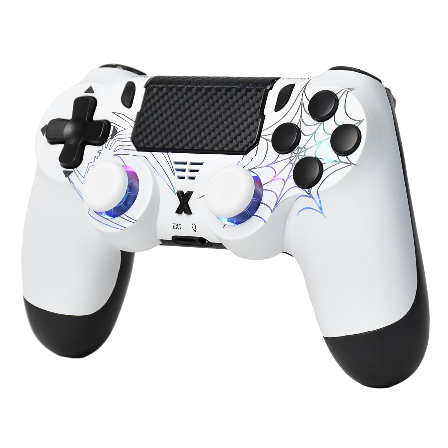 Amazon.com: mone Wireless Controller for PS4/PC, White Spider Amazon.com: mone Wireless Controller for PS4/PC, White Spider
