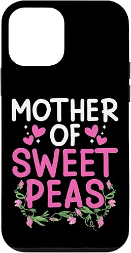 Vista 12 de Funda divertida para iPhone 15 Pro Madre de Sweet Peas Owner