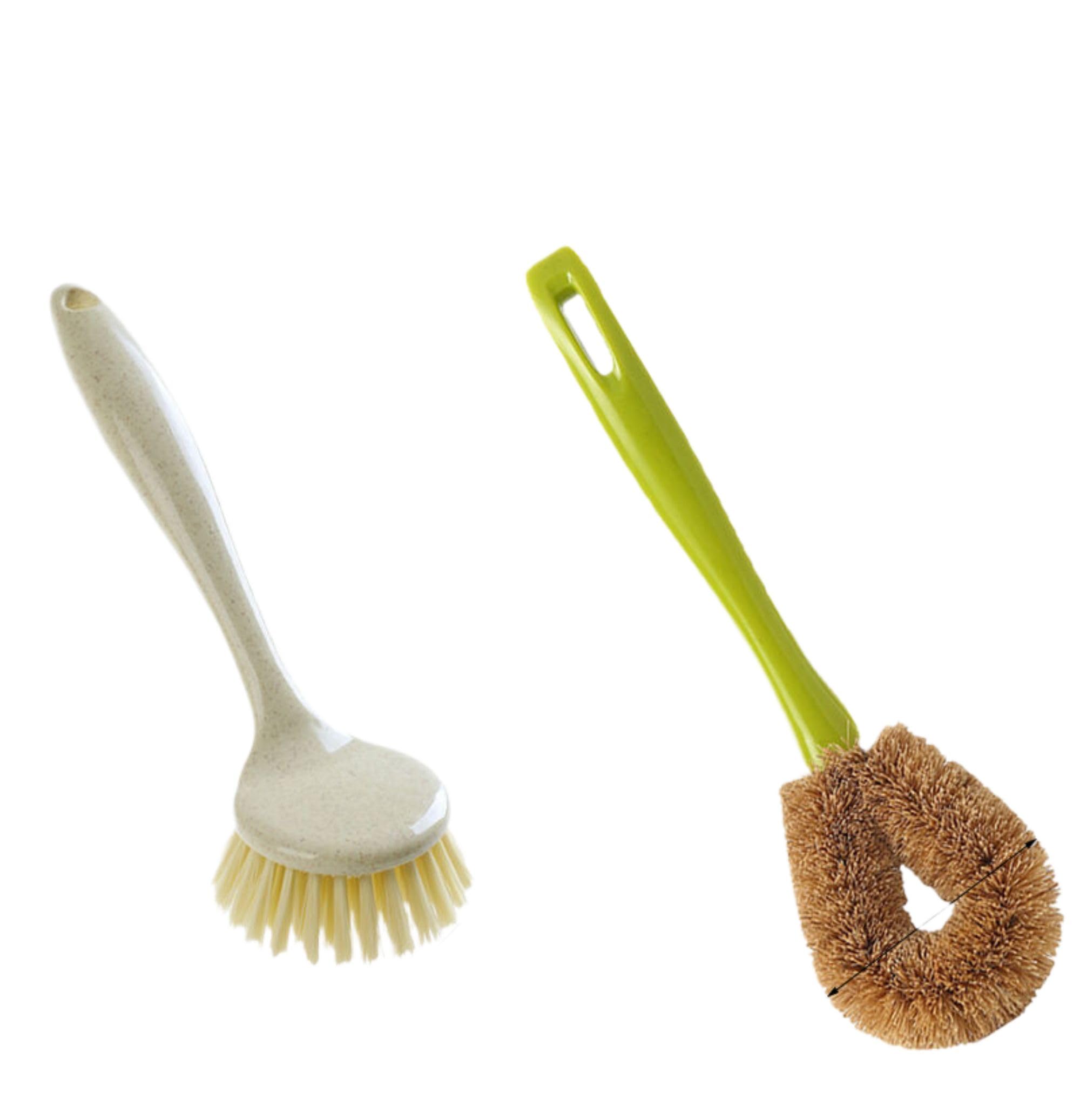 Kitchen Utensil Gadgets Kitchen Gadgets-1662 锅刷家用厨房刷锅洗碗神器洗锅不沾油刷子 Dish Brush with Handle, Brushes for Cleaning 刷碗长柄清洁刷 Kitchen Cleaning Brush,Scrubber with Cleaning Pot 除垢油污
