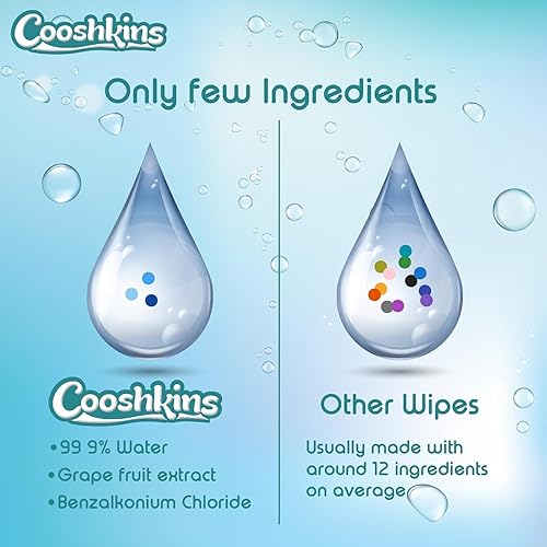 Miniatura 4 de Toallitas descloradas de agua pura para bebés, toallitas suaves sin perfume para pieles sensibles, 99.9% a base de agua pura, sin alcohol, sin