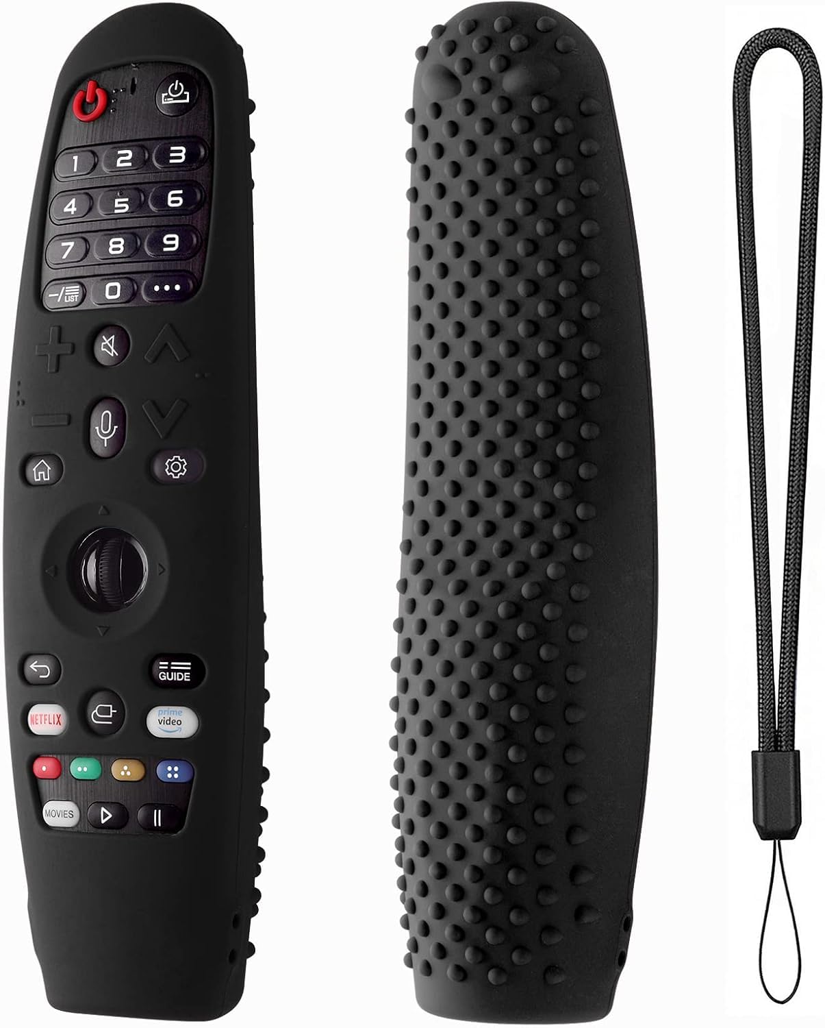 Custodia protettiva in silicone per telecomando LG TV AKB75855501 MR20GA, custodia per telecomando LG Magic TV