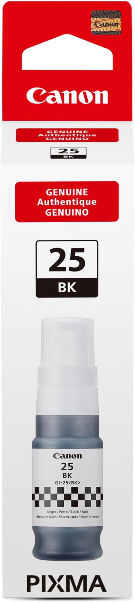 Canon Genuine Ink Bottle GI-25, Black