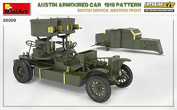 MiniArt Austin Armored Car 1918 とシャーマンⅢ