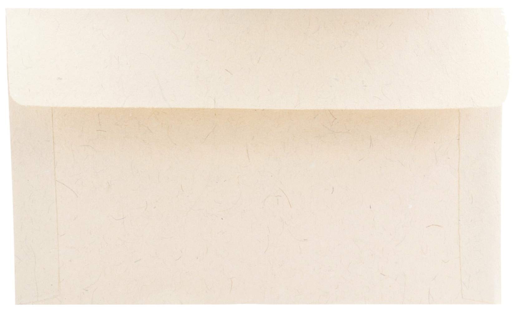 Purpledip Paper Card-Envelope Pack (Set of 10) 'Silver Flowers': Handmade Organic Paper Cards 4 * 3 inches for Personalized Greetings (11454A) - Image 4