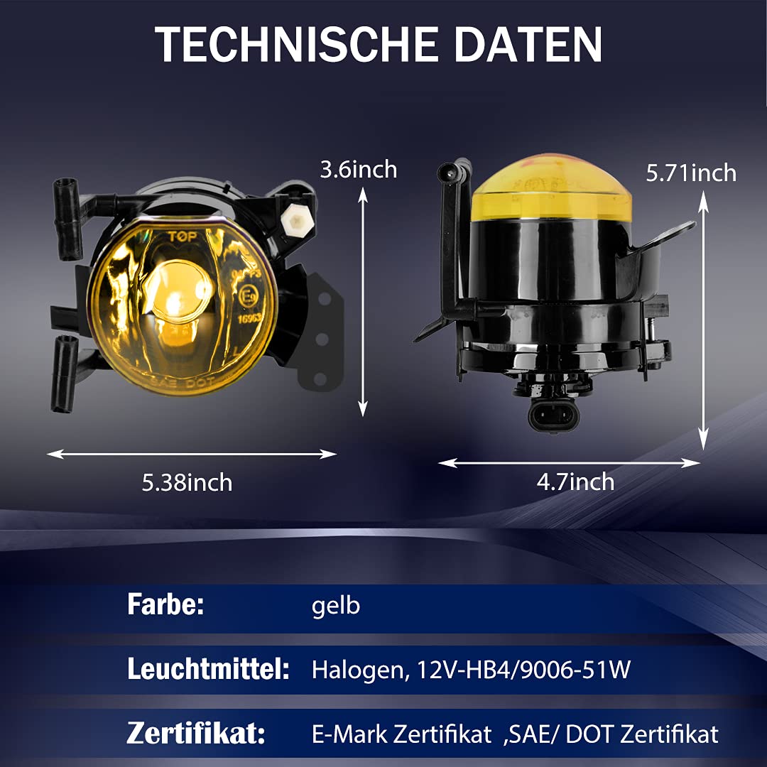 MIstlampen Bmw 5 Serie E60 en E61