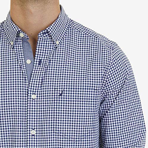 Nautica Classic Fit Stretch Gingham Long Sleeve Button Down Shirt Shirt4