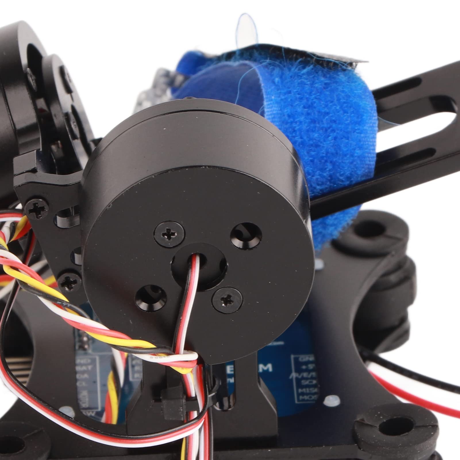 Fabater BGC 2.2 Metalowy Bezszczotkowy do Kamery 3/3+/4 RC Drone Część RTF ze Stopem Aluminium CNC, odporność na Wstrząsy, Zasilanie 12V (BLACK)