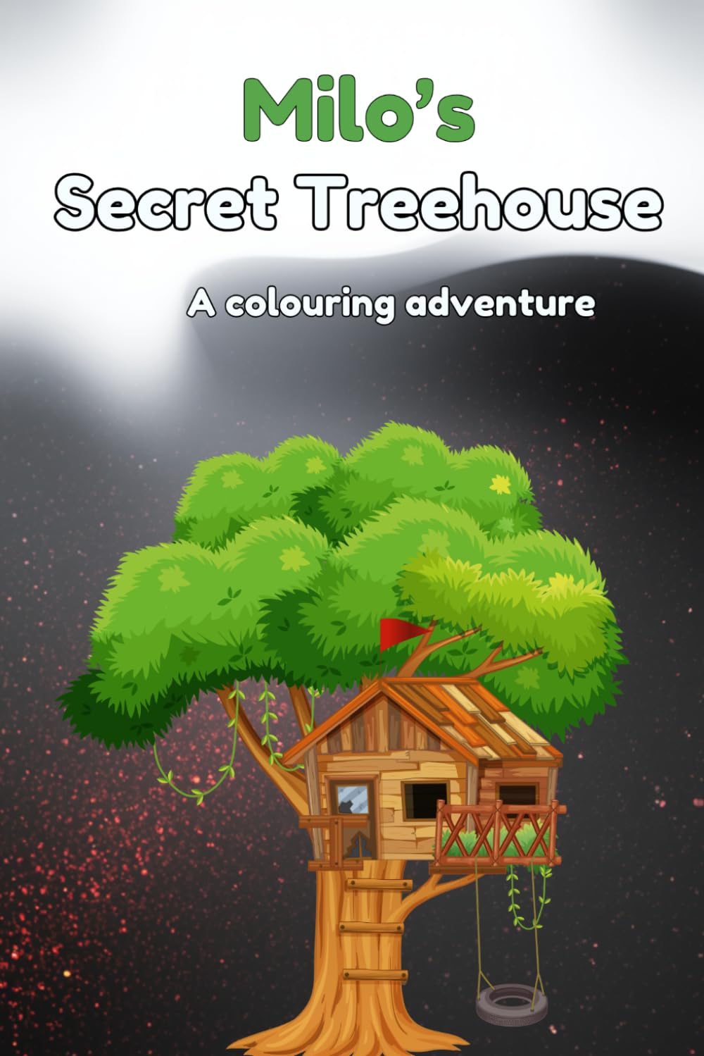Milo's Secret Treehouse Retreat- a colouring book for peaceful creativity