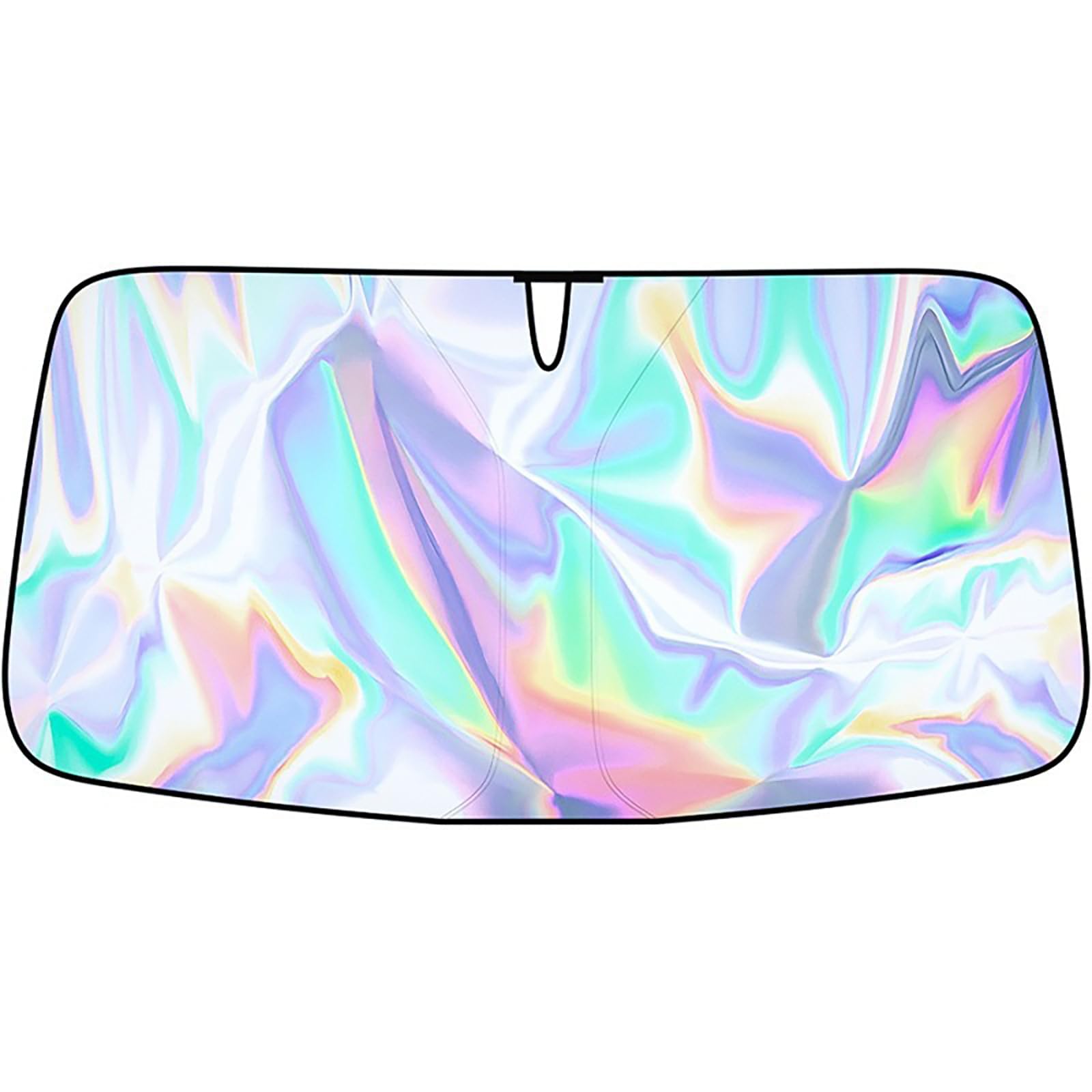 LKILFUWX for OMODA 9 SHS C9 2025-2026 Car Sun Shade Windscreen Laser Reflective Windshield Sunshade, UV Protection Heat Insulation Front Window Shade