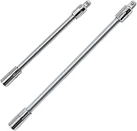 Vista 1 de Juego de barras de extensión de dado flexible de 1/2", extensión de llave inglesa flexible, mango de extensión de dado de 2 piezas