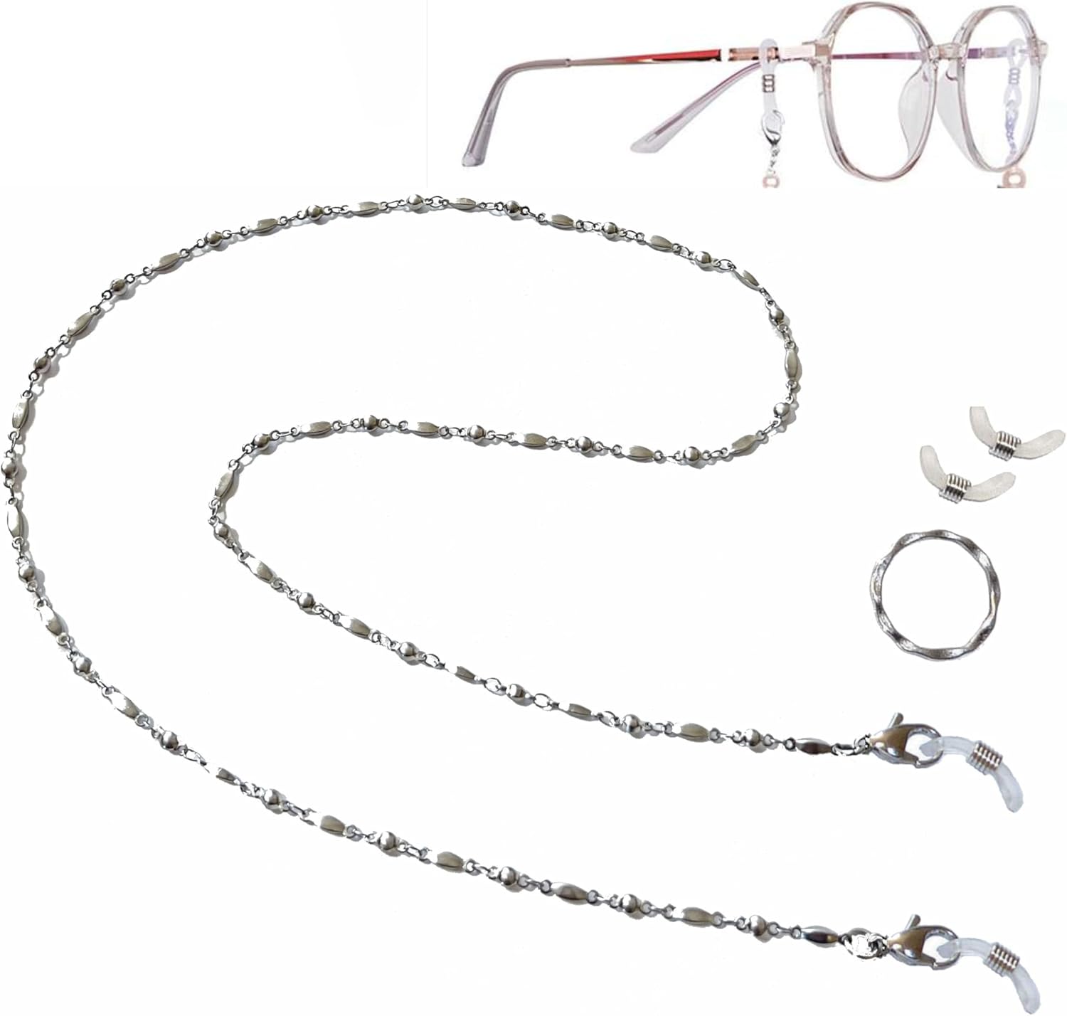 レジンヘアゴム・ポニーフック・ブローチ・ネックレス・ホルダー