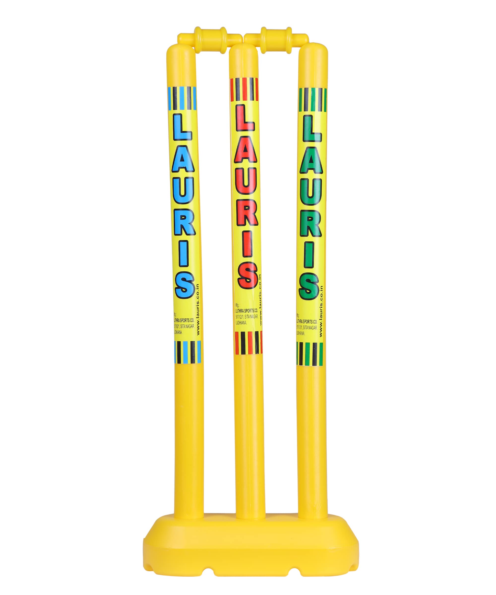 Lauris Plastic Wicket Medium Size 24 inches Length 3 pcs Set with 2 bails and 1 Bases (B09G6XJZMV) Amazon Price History, Amazon Price Tracker