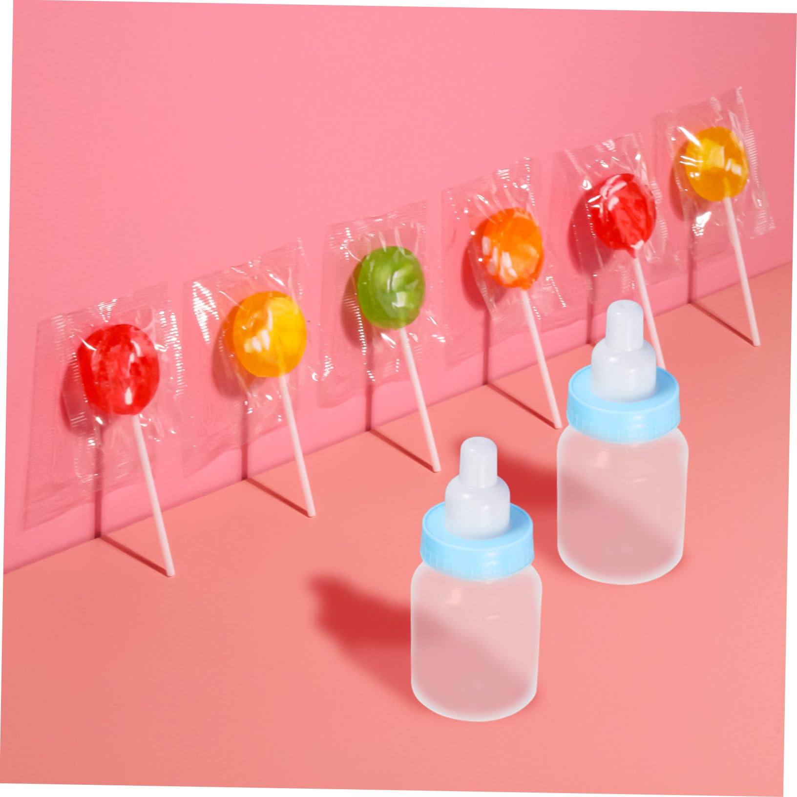 BESPORTBLE 12 Pièces Boîtes à Bonbons En Forme De Biberon Transparentes - Idéales Shower Et Fêtes