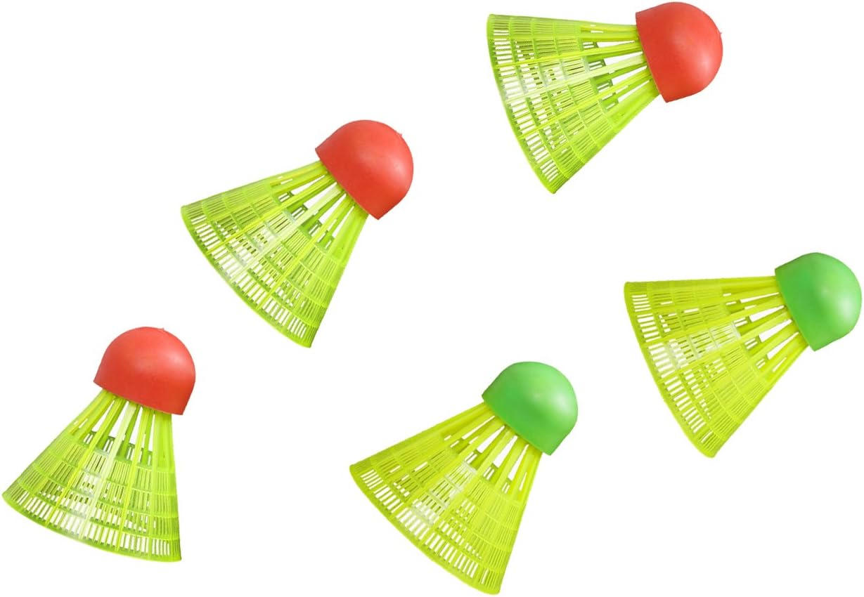 Hudora Unisex Adult HS-22 Badminton Ball Set (pack Of 5) - Multicolored, Small