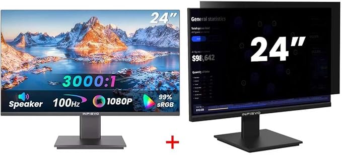 Monitor 24 Pulgadas 1080P 100Hz miniatura 7