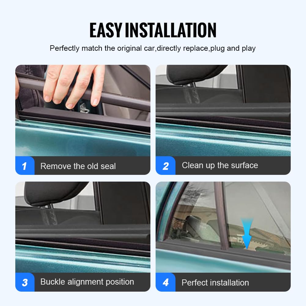 Amazon.co.jp: NEWSMARTS 自動車用ウェザーストリップ ウェザー
