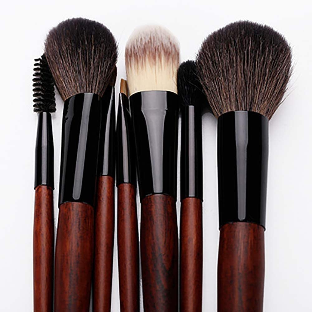 Set di pennelli Trucco - 7 Pezzi Pennelli for Il Trucco for Fondazione Eyeshadow Eyeliner Eyeliner Blush Polder CoCealer Contour