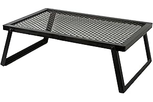 Camp Chef Lumberjack Over Fire Grill - Durable Steel Campfire Grate for Outdoor Cooking Adventures