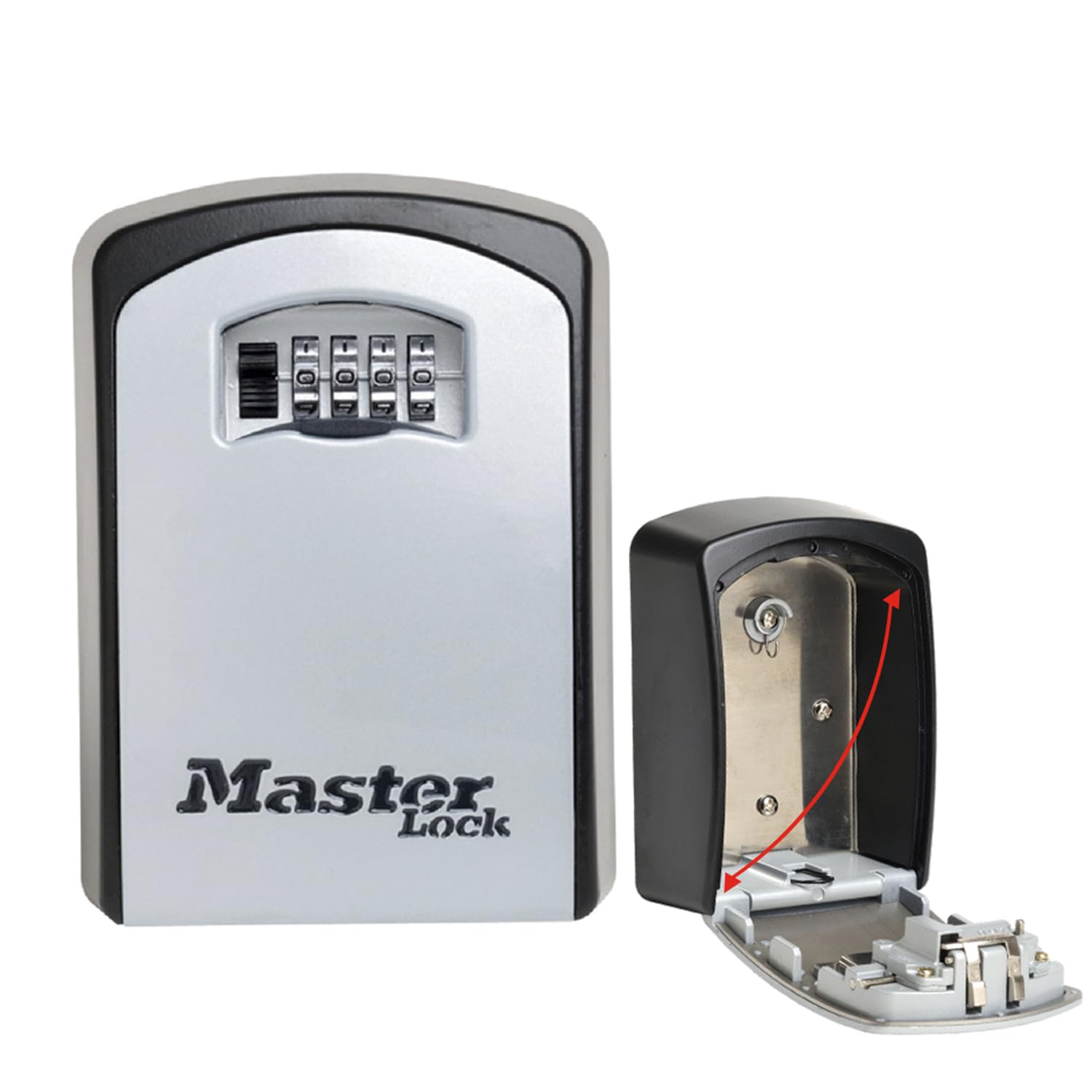 Master Lock Schlüsseltresor Extra Large, Wandhalterung, Aussen, 14.6 x 10.6 x 5.3 cm, Schlüsselsafe