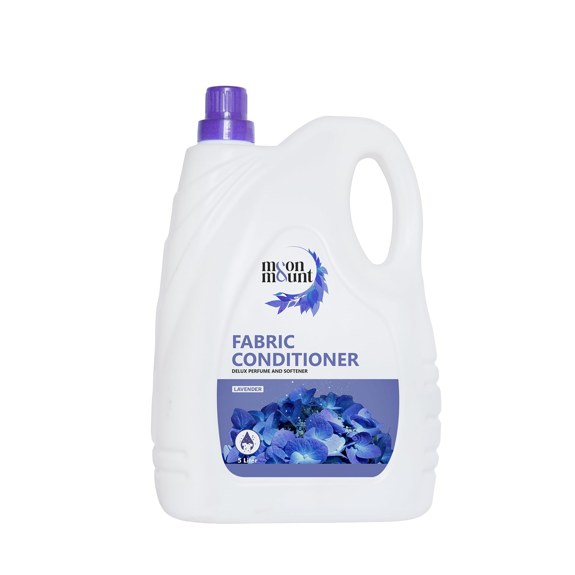 Fabric Conditioner, After Wash Liquid Fabric Softener, Eco-Friendly & Biodegradable, 5 Liter(Lavender)