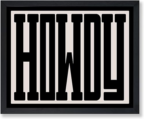 Miniatura 29 de Poster Master Howdy - Póster de tipografía beige retro, arte occidental, arte del salvaje oeste, arte moderno, regalo para hombres y mujeres,