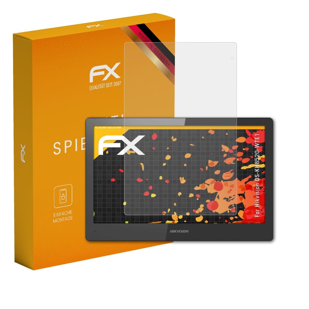 Película protectora Hikvision DS-KH8520-WTE1 lámina de pantalla mate 2 piezas 8