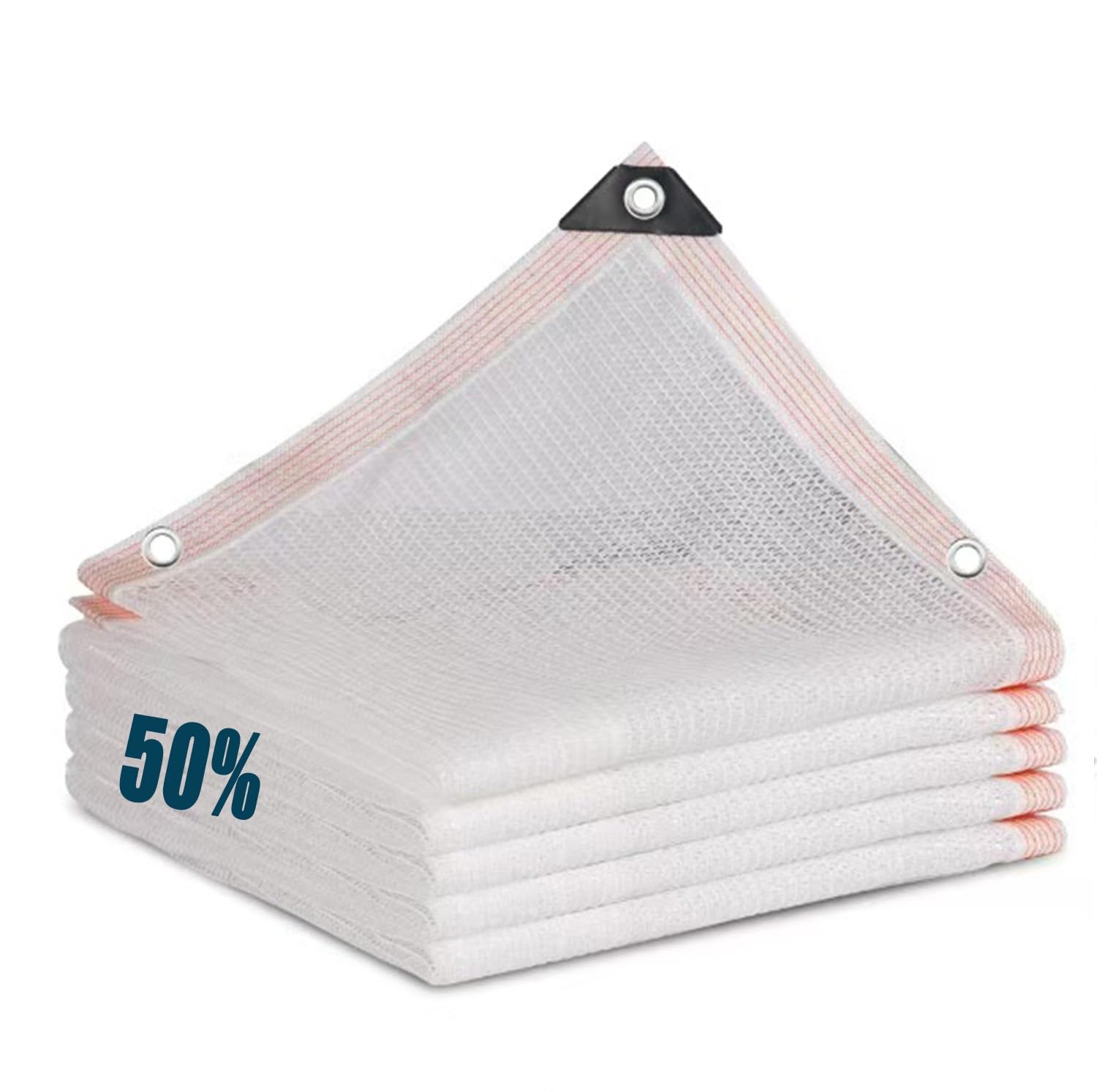 Rete Antigrandine 50% per Orto Telo Ombreggiante Bianco con Occhielli