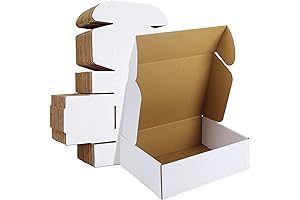 HORLIMER 12" x 9" x 4" Corrugated Cardboard Shipping Box
