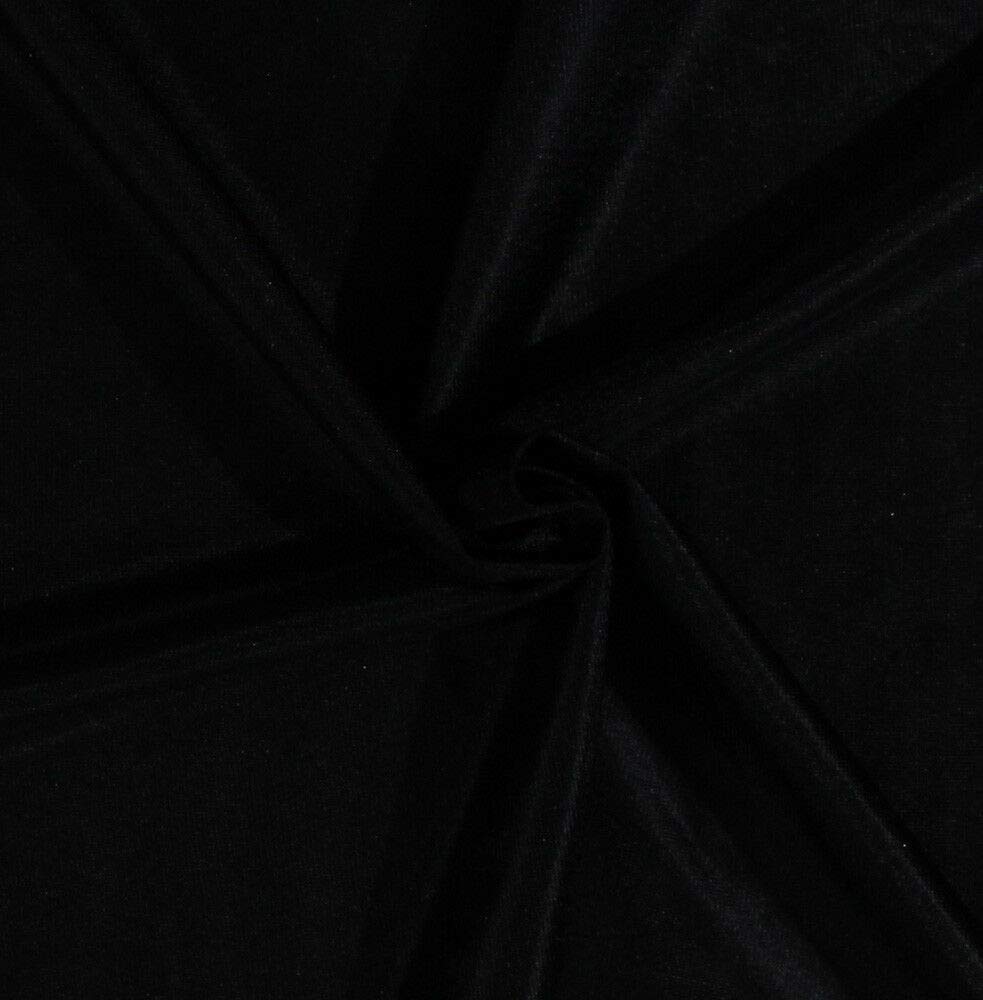 Quality Fabric 20 Black French Fuse Fusible Lightweight Interfacing Fabric by The Yard