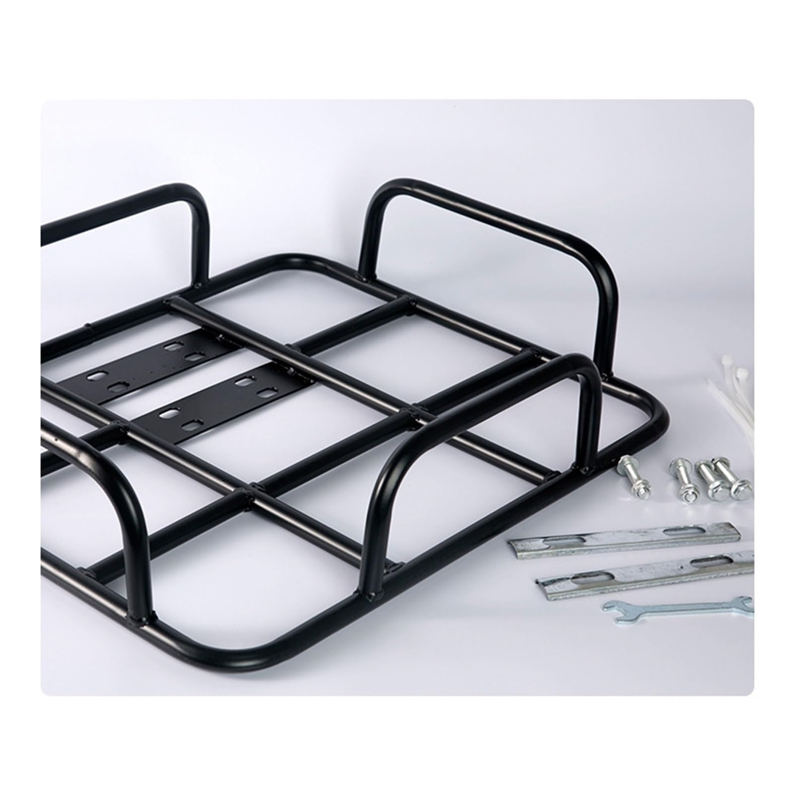 Portaequipajes Trasero Motocicleta Portaequipajes Trasero Universal para Motocicleta con Nuestro Podrás Fijar Tu Equipaje Y Viajar Seguridad