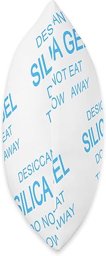Miniatura 2 de Silica Gel Throw Pillow Co. Paquete de gel de sílice, almohada desecante divertida y divertida de color azul claro, 18 x 18 pulgadas, multicolor