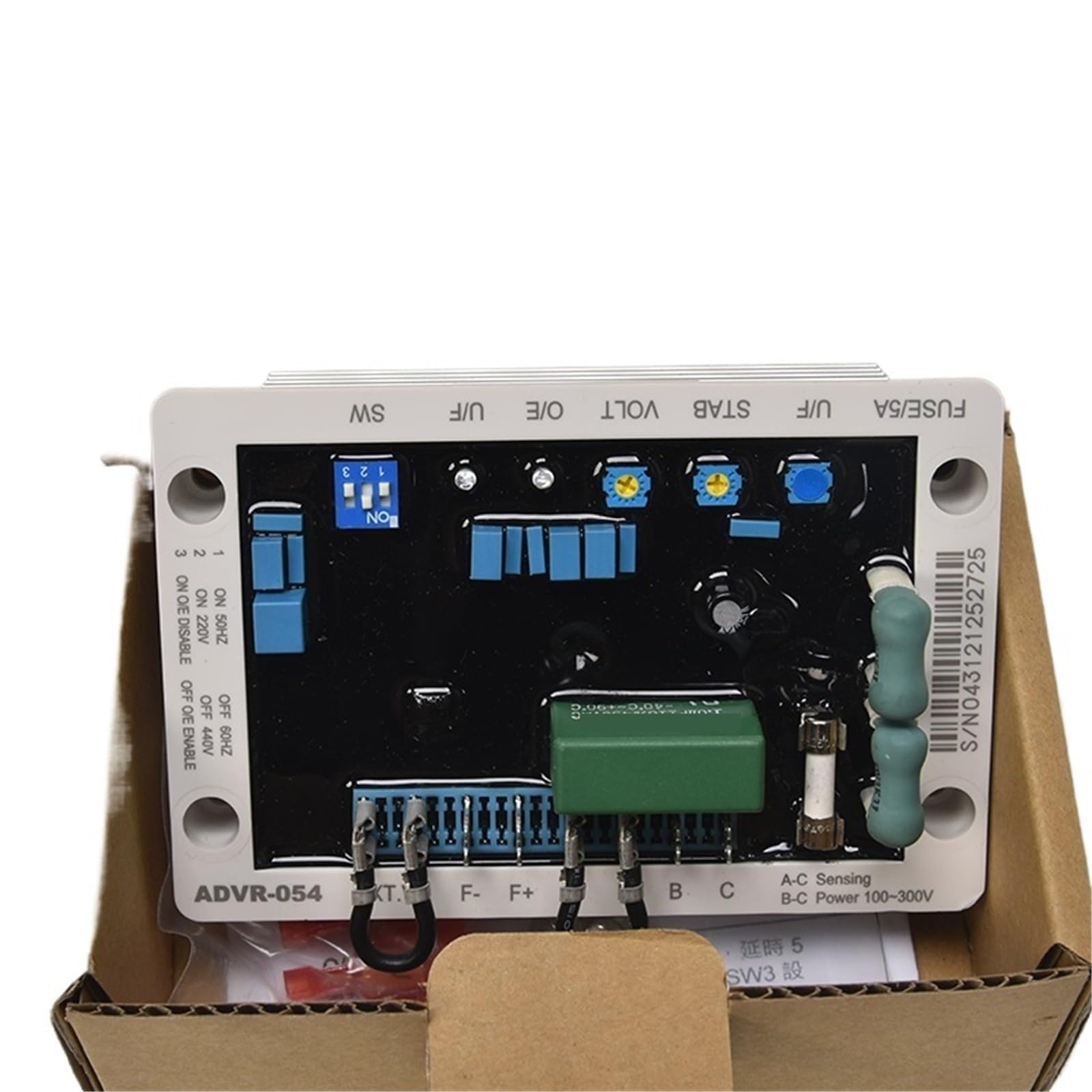 Nvsfzgiyg One Color 1Pcs Advr054 Advr-054 Brushless Generator Regulator Avr Universal Automatic Set Parts Accessories
