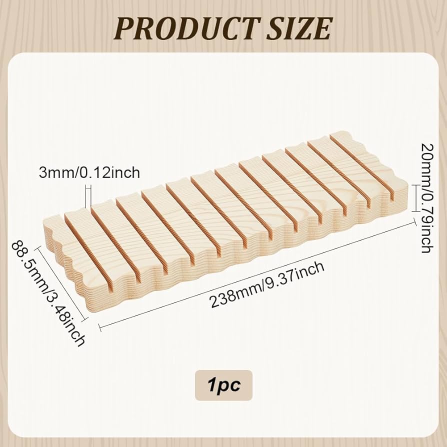 Amazon.co.jp: FINGERINSPIRE 木製カードディスプレイスタンド