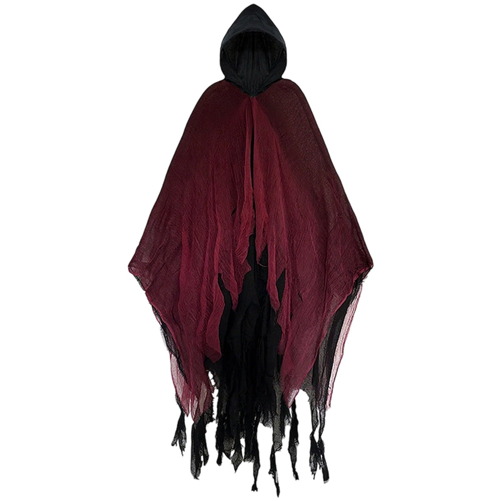 Generisch Mantello, costume per Halloween, costume da scheletro, ideale per stanza misteriosa e giochi di ruolo, accessori perfetti per travestimenti
