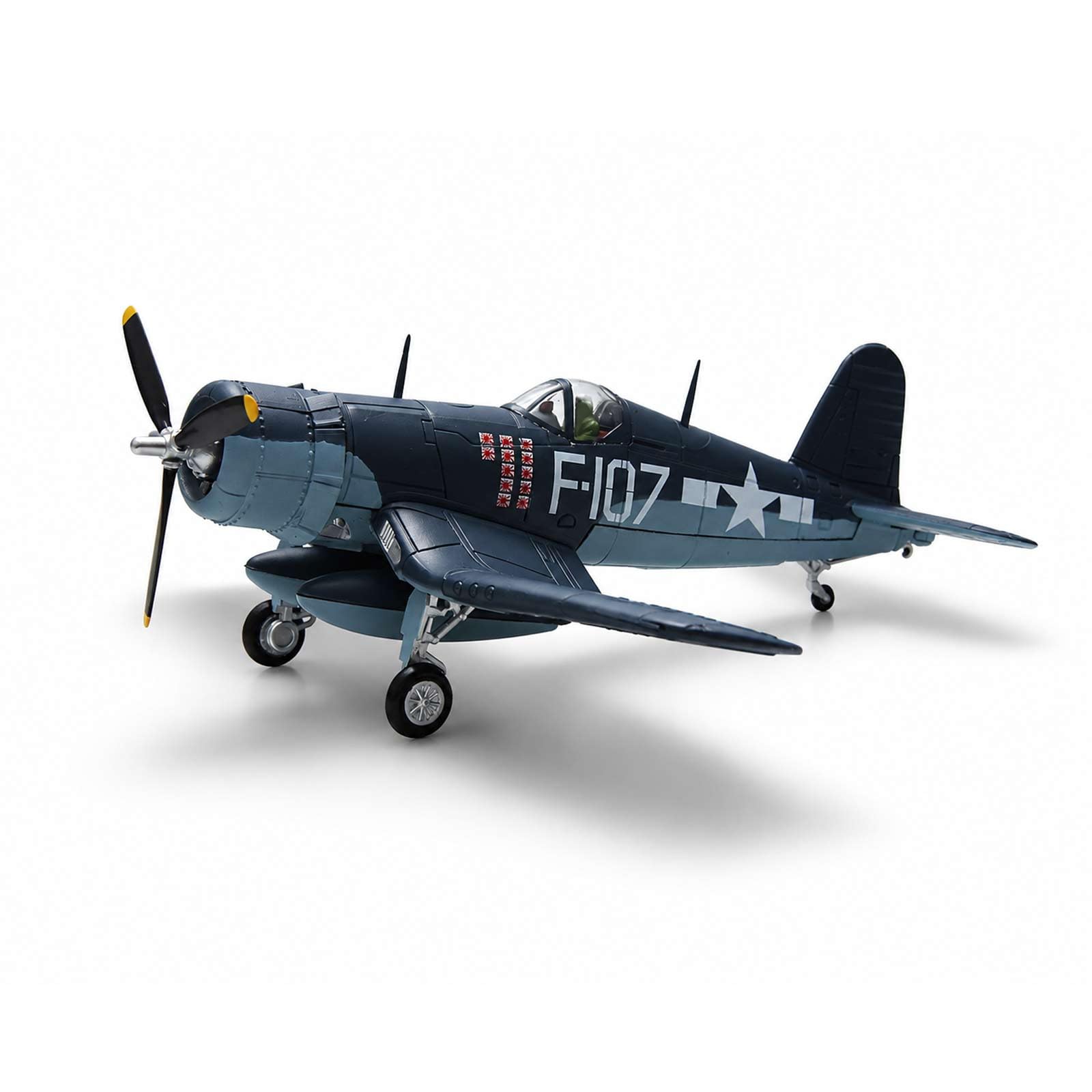 1:72 F4U Corsair myśliwiec model samolotu mini samolot hobby model zestaw