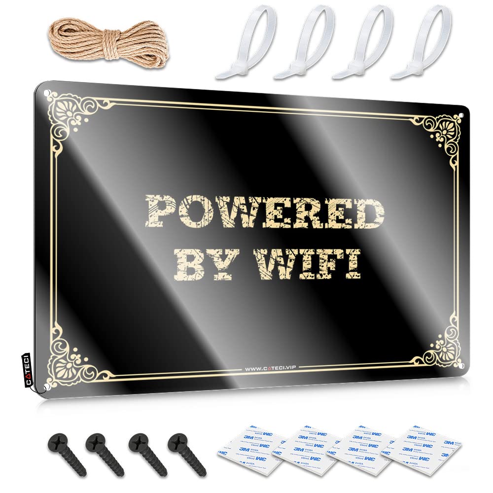 Tin Wall Decor Cute Bathroom Stuff Soft Bath Powered By Wifi - Vintage Wall Decor For Dining(30X40CM)