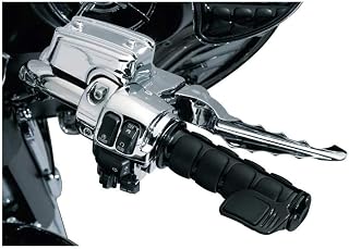 6321 Premium ISO Handlebar Grips for Electronic Throttle Control: 2008-19 Harley-Davidson Motorcycles, Gloss Black, 1 Pair