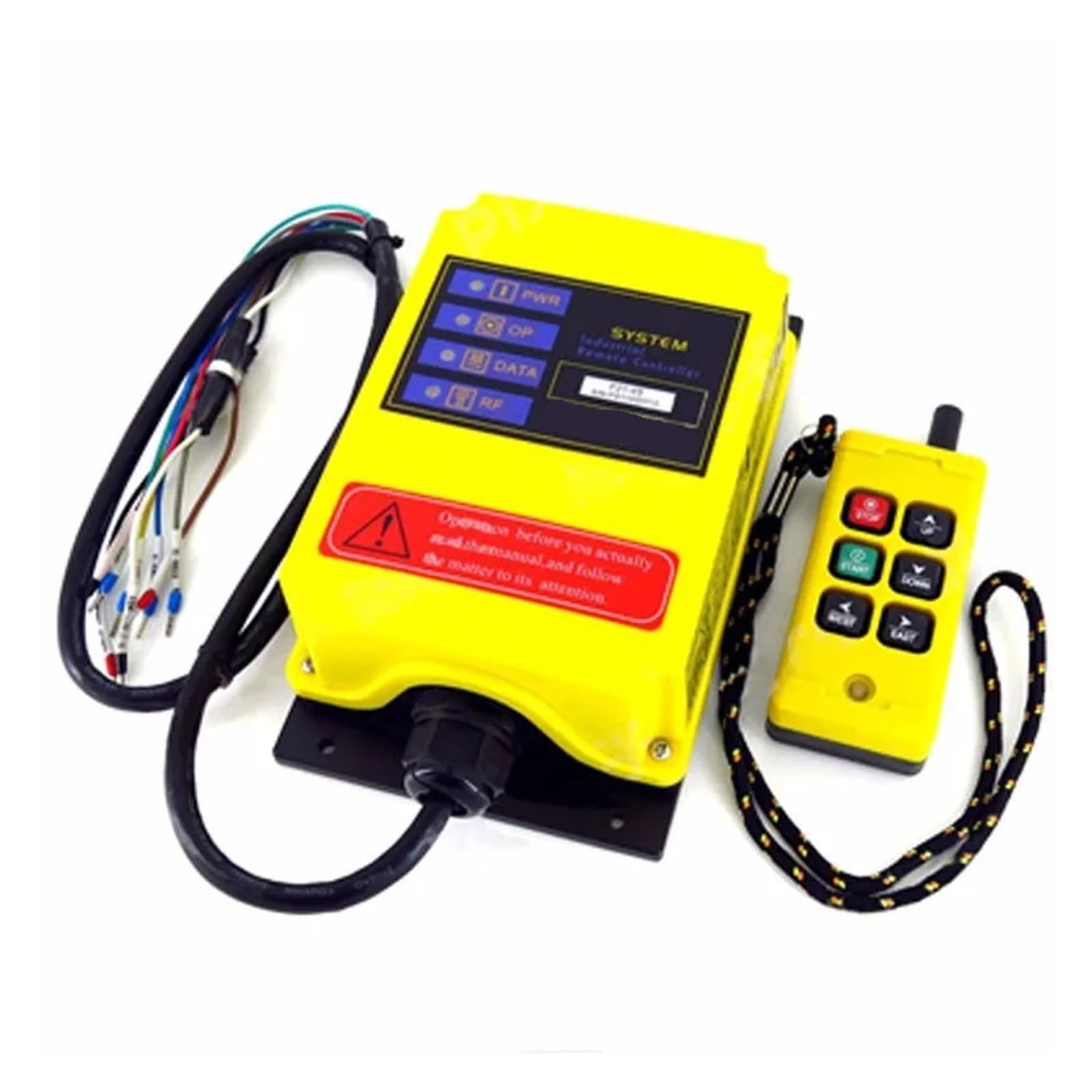 AUOQKQUT F21-4S industrial remote controller switch 1 transmitter + 1 receiver Industrial remote 380V