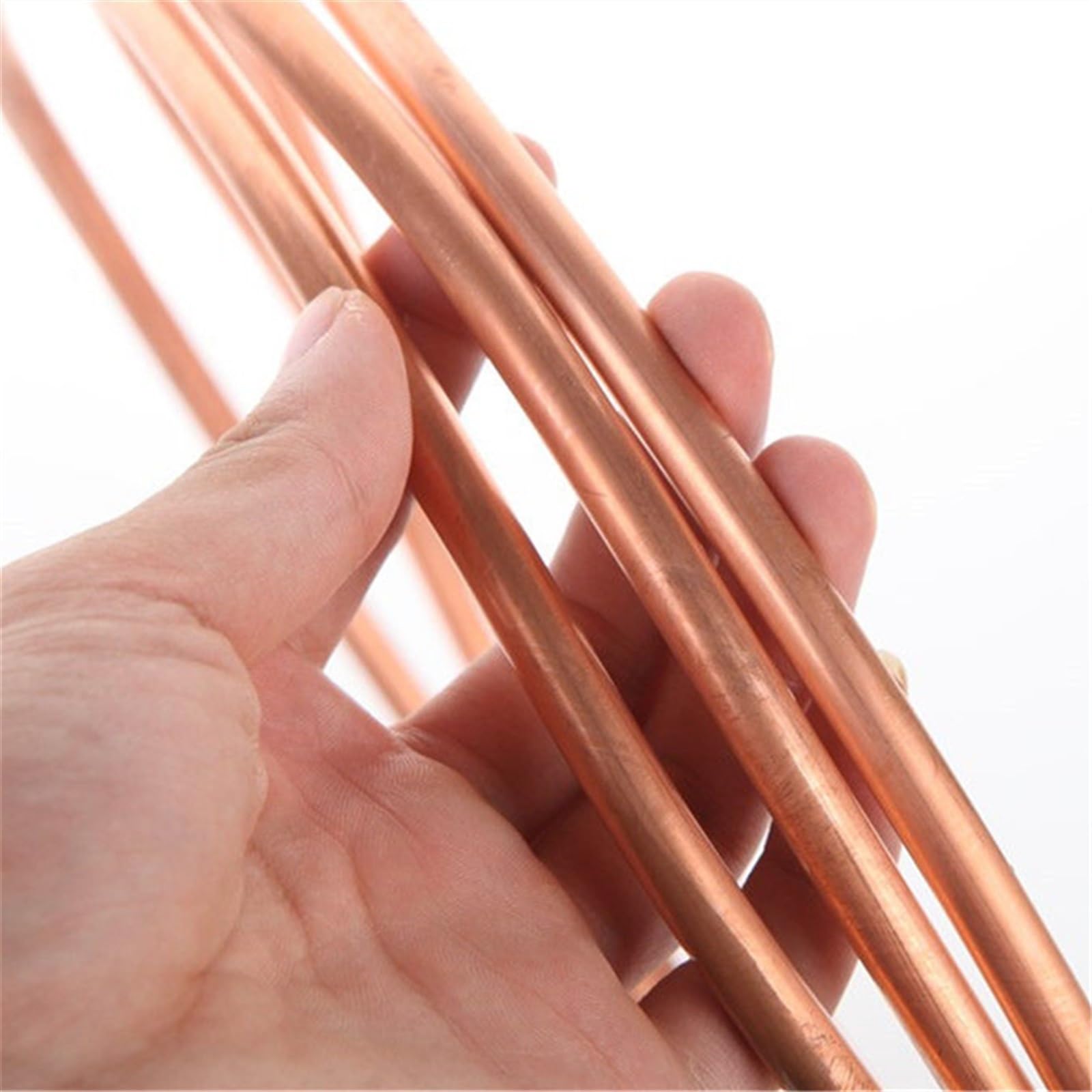 Vhkjewe One Color 99.9% Pure T2 Copper For Air Conditioning And Water Heaters 2Mm 3Mm 4Mm 16Mm 19Mm 22Mm(9.52Mm X 0.7Mm)