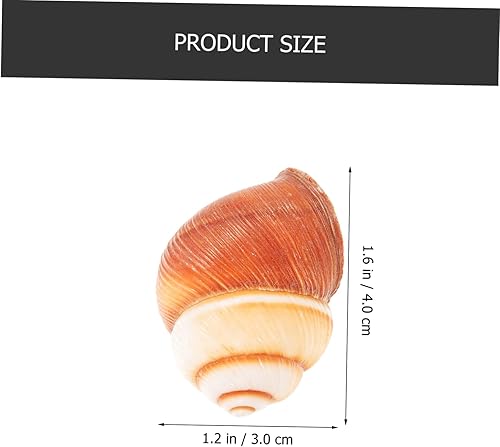 Miniatura 2 de 4 unidades de caracol gigante para Escargot Natural caracol Conchas de aislamiento térmico para cocinar 5 unids*4