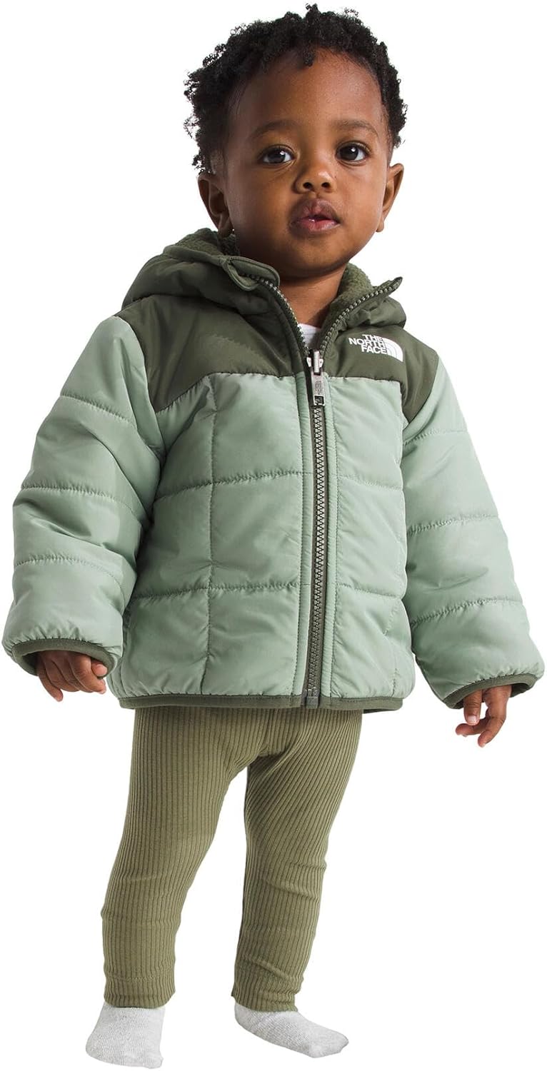 THE NORTH FACE baby-girls Reversible Shasta Full Zip Hooded Jacket