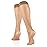 Truform Sheer Compression Stockings, 8-15 mmHg, Women\'s Knee High Length, 20 Denier, Light Beige, Medium